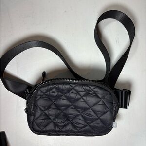 Lole Quilted Black Crossbody Bag